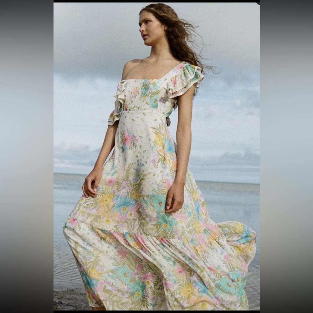 Spell Lei Lei Frill Dress $229